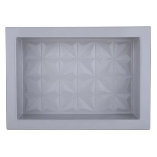 Nicho De Embutir De Plástico Fibra Vidro 3D Astra 30x45x10cm - Imagem principal - d07640e0-23bf-43e2-91af-889c9c239d93