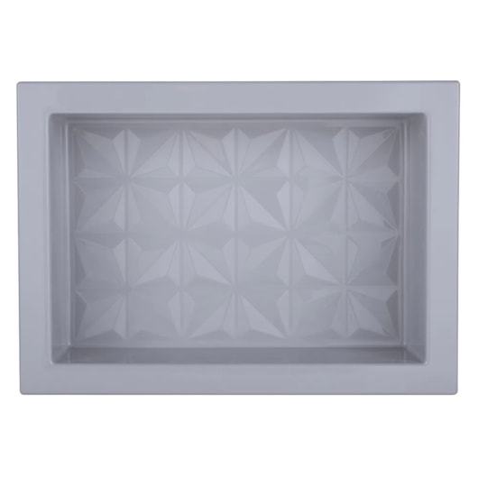 Nicho De Embutir De Plástico Fibra Vidro 3D Astra 30x45x10cm - Imagem principal - 3eb3dd92-fbe4-4355-b594-e388429a424f