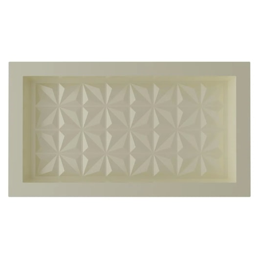 Nicho De Embutir De Plástico Fibra Vidro 3D Astra 30x60x10cm - Imagem principal - 9b70a9e2-a1c5-4d11-b339-8322a9649a26