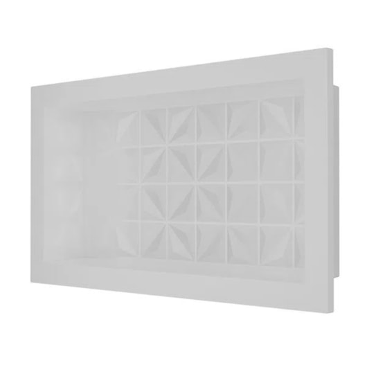 Nicho De Embutir De Plástico Fibra Vidro 3D Astra 30x60x10cm - Imagem principal - 8e3028af-065e-45cc-bae6-43fad7a8c6b2