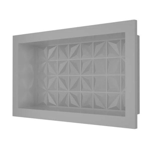 Nicho De Embutir De Plástico Fibra Vidro 3D Astra 30x60x10cm - Imagem principal - 55ec0658-2400-41c5-8a1f-3dfe4a89f270