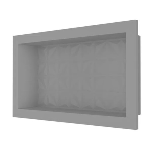 Nicho De Embutir De Plástico Fibra Vidro 3D Astra 30x60x10cm - Imagem principal - bfb6c532-377f-4f91-baff-083043e5cd00