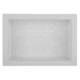 Nicho De Embutir De Plástico Fibra Vidro 3D Branco Astra 30x45x10cm - f69b3af6-ceee-4b8b-a5a4-e2f62b3cdcdf