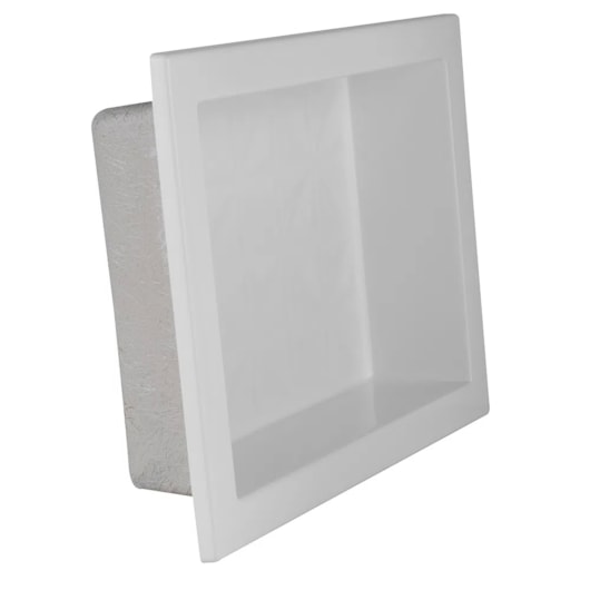 Nicho De Embutir De Plástico Fibra Vidro 3D Branco Astra 30x45x10cm - Imagem principal - fd58a3cb-2323-4cd8-92a7-e82e1c523749