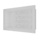 Nicho De Embutir De Plástico Fibra Vidro 3D Branco Astra 30x60x10cm - a30ca409-376a-4194-b05f-1f267ba15257