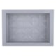 Nicho De Embutir De Plástico Fibra Vidro 3D Cinza Astra 30x45x10cm - 8687d9a7-0754-4432-8510-e293f258c81c