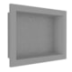 Nicho De Embutir De Plástico Fibra Vidro 3D Cinza Fosco Astra 30x45x10cm - b5f766df-f563-454c-85a1-97877cd50991