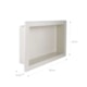 Nicho De Embutir De Plástico Fibra Vidro Astra 30x60x10cm - 09b84b04-beaf-4a7e-9e4c-377485fe1e58