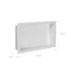 Nicho De Embutir De Plástico Fibra Vidro Branco Astra 30x60x10cm - da6b384d-e60c-4e2c-8cc2-8ccfda031996