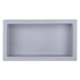 Nicho De Embutir De Plástico Fibra Vidro Cinza Astra 30x60x10cm - a32ae700-e9b7-40b3-b0d1-3c251bcbf874