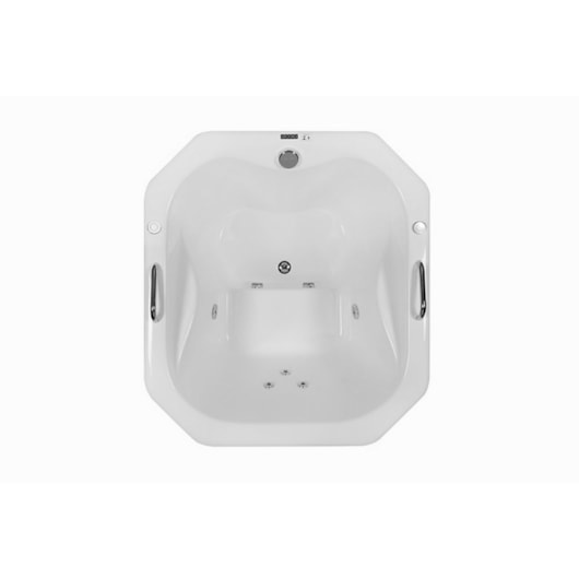 Ofurô De Gel Coat Individual Zen Gran Luxo 110x100cm Com Aquecedor Astra - Imagem principal - ad8d05f9-a72d-402c-9311-cc7e2317c457