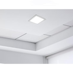 Painel Led Lux Quadrado De Embutir 3000K 18119 Taschibra 12W