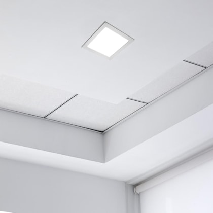 Painel Led Lux Quadrado De Embutir 4000K 18285 Taschibra 24W
