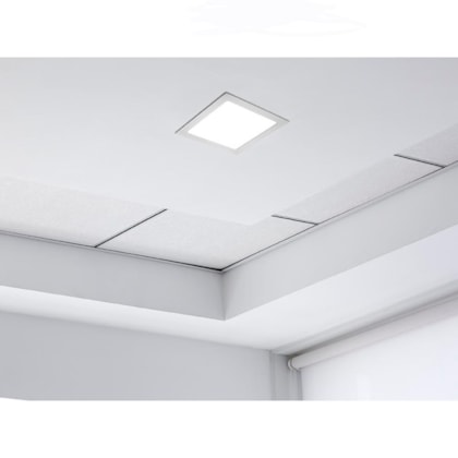 Painel Led Lux Quadrado De Embutir 6500K 18122 Taschibra 18W