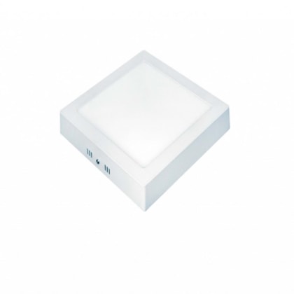 Painel Led Lux Quadrado De Sobrepor 4000K 18291 Taschibra 12W