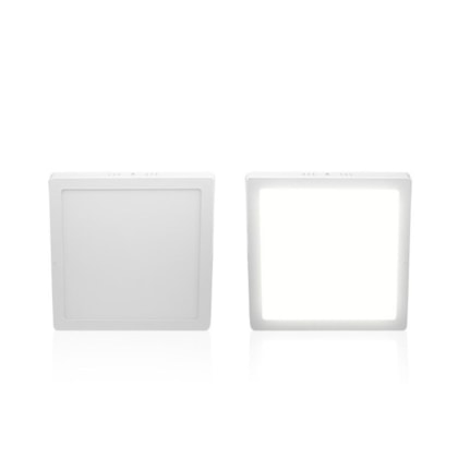 Painel Led Lux Quadrado De Sobrepor 6500K 18136 Taschibra 12W