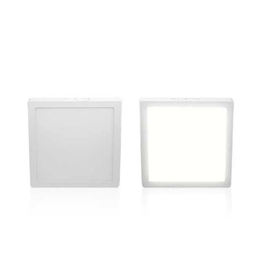 Painel Led Lux Quadrado De Sobrepor 6500K 18136 Taschibra 12W - Imagem principal - e2db918a-f8f6-4230-8f47-cff3a0f073bb