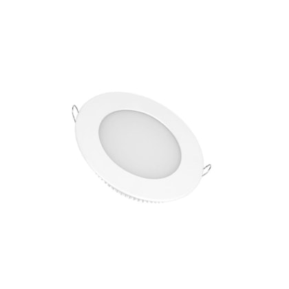 Painel Led Lux Redondo  De Embutir 6500K 18108 Taschibra 6W