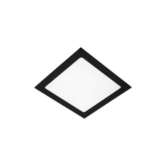 Painel Led Quadrado De Embutir 4000K Lys Preto Taschibra 12W - Imagem principal - f6146d59-b791-432e-bb31-148551e15a2b