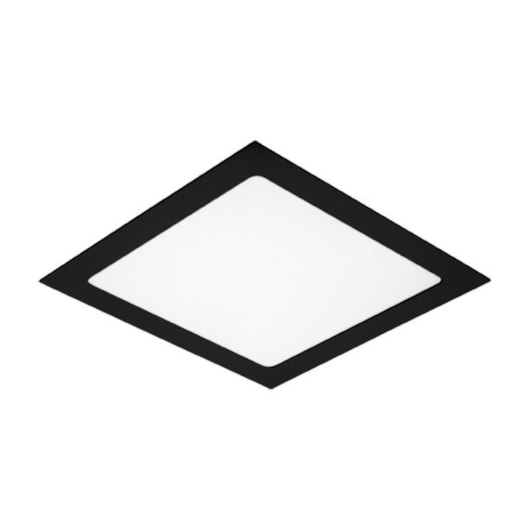 Painel Led Quadrado De Embutir 6500K Lys Preto Taschibra 18W - Imagem principal - 901dada6-b566-4860-b256-a5054adab4ee