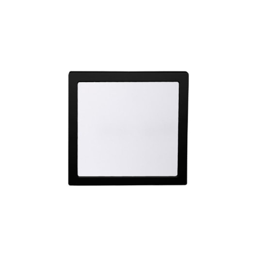 Painel Led Quadrado De Sobrepor 3000K Lys Preto Taschibra 18W - Imagem principal - fc569803-80fc-4f9f-8066-d544a7af3d1b