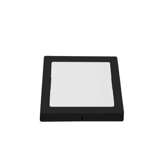 Painel Led Quadrado De Sobrepor 6500K Lys Preto Taschibra 18W - Imagem principal - ea54686f-c7cd-4ffc-8102-f95812d1f625