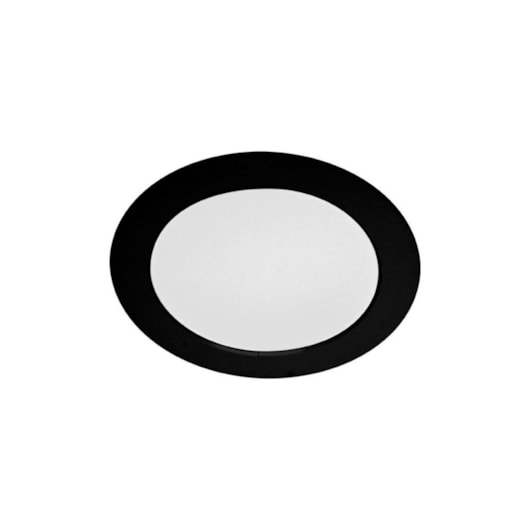 Painel Led Redondo De Embutir 3000K Lys Preto Taschibra Taschibra 24W - Imagem principal - a194e9f7-83a0-4380-bff5-e0c5cb8068f9