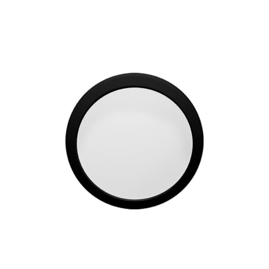 Painel Led Redondo De Sobrepor 6500K Lys Preto Taschibra 18W - Imagem principal - 728d492c-0cd9-4018-8bdf-69749f71fe5c