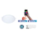 Painel Pop LED Plafon Inteligente de Embutir Smart Wi-Fi NEO 18W Redondo 22cm Luz Dimerizavel Amarela-Branca Bivolt Avant - 3acc9a41-ad27-4c8a-b2de-ce73ecf639bf