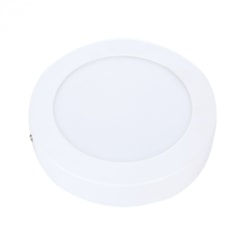 Painel Pop LED Plafon Inteligente de Sobrepor Smart Wi-Fi NEO 18W Redondo 22cm Luz Dimerizavel Amarela-Branca Bivolt Avant