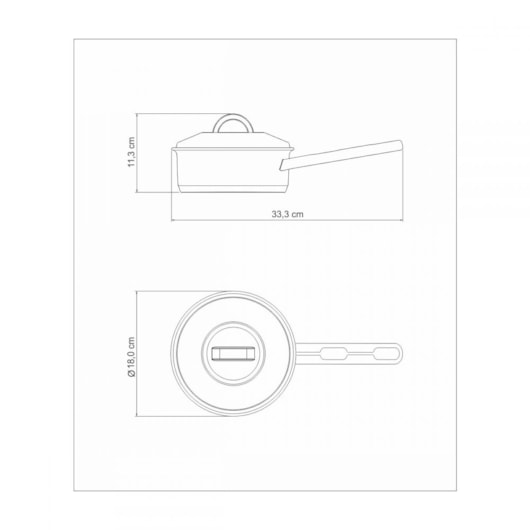 Panela De Aço Inox Solar 1,4l Com 1 Capo E Tampa 62501/160 Tramontina - Imagem principal - f6a11d72-8a7a-44b8-aba8-8599708ed9a0