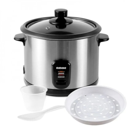 Panela de Arroz Elétrica 127V Midi Inox Itatiaia 1,5L 