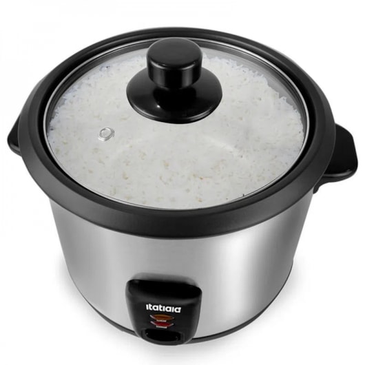 Panela de Arroz Elétrica 127V Midi Inox Itatiaia 1,5L  - Imagem principal - f2e0e6a1-81eb-4587-825e-b3ec604ec6c4