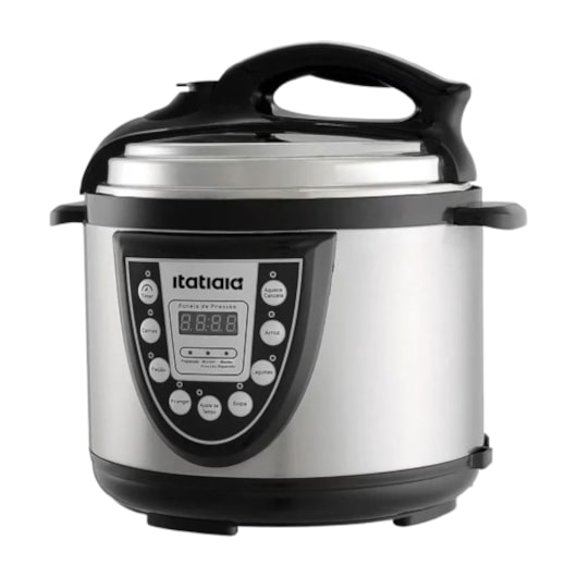 Panela De Pressão Elétrica Midi 220V 500W Inox Itatiaia 5L - Imagem principal - 6e1ab971-9492-4590-8222-cee6dfc5cd42