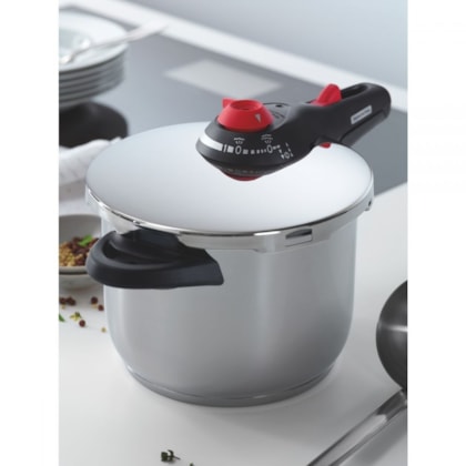 Panela De Pressão Em Inox Solar Tramontina 6L 