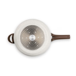Panela De Pressão Pressure 6,8L Ceramic Life Com Fundo De Indução Antiaderente Brinox
