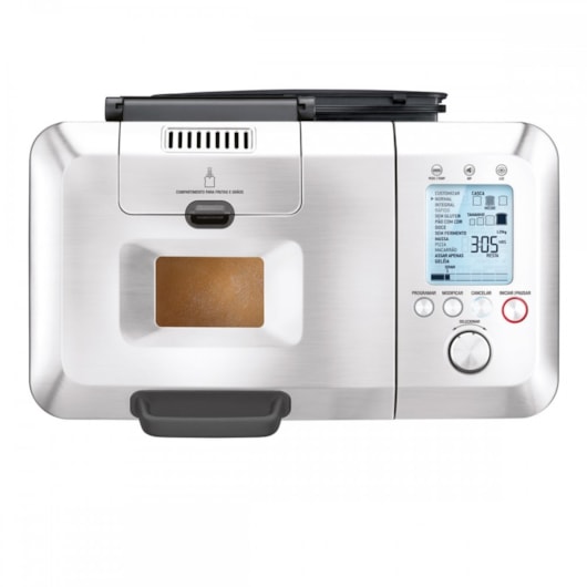 Panificadora Breville Express 127V Inox Tramontina - Imagem principal - c3d8d78d-a61a-44ad-8b19-6d90c750ed43