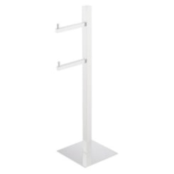 Papeleira De Chão Dupla Kr720 Branco Matte Kromma