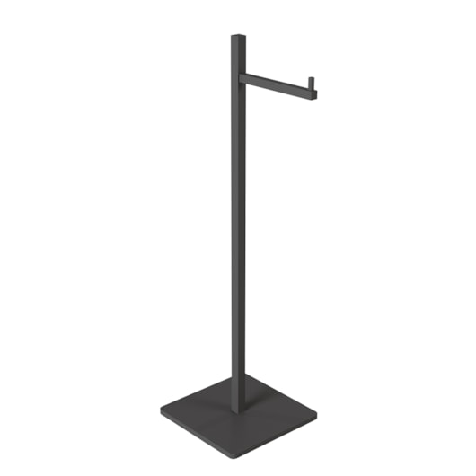 Papeleira De Piso Quadrado Simples Paris Preto Fosco Fani - Imagem principal - c6b7f850-a930-4f9a-9c2e-02e786db243a