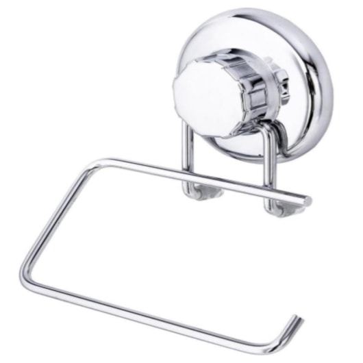 Papeleira Inox Com Ventosa Astra - Imagem principal - a4d919e5-b38b-4c6e-9b03-7b8c807795f3
