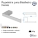 Papeleira Metal Sem Cobertura Para Banheiro Horus 450 Cromado Fani Metais - d13c632c-498d-43bd-8c2b-32a12cbbdc0c