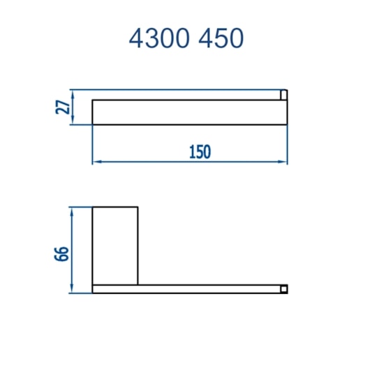 Papeleira Metal Sem Cobertura Para Banheiro Horus 450 D'Oro Vecchio Fani Metais - Imagem principal - dad622b2-1d46-479e-bd96-e7f659e48a4e