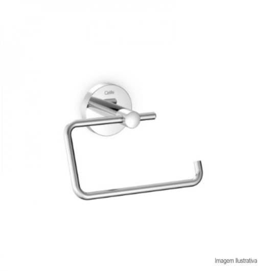 Papeleira New City Cromado Celite - Imagem principal - ddfeb1f8-c5a1-4a41-817f-96a50bd21b88