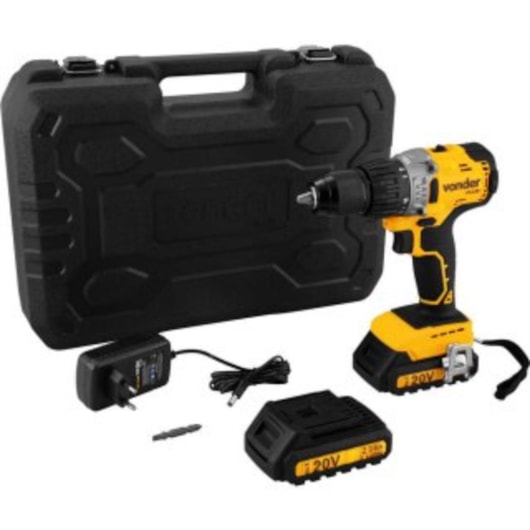 Parafusadeira E Furadeira De Impacto A Bateria 20V Vonder Bivolt - Imagem principal - c5314bee-90c4-4f2b-bac1-afb70273d30a