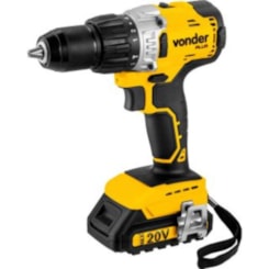 Parafusadeira E Furadeira De Impacto A Bateria 20V Vonder Bivolt