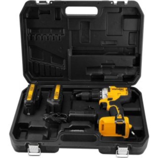 Parafusadeira E Furadeira De Impacto A Bateria 20V Vonder Bivolt - Imagem principal - 43a26289-fe5c-40f3-98f8-c59441ae4ae5