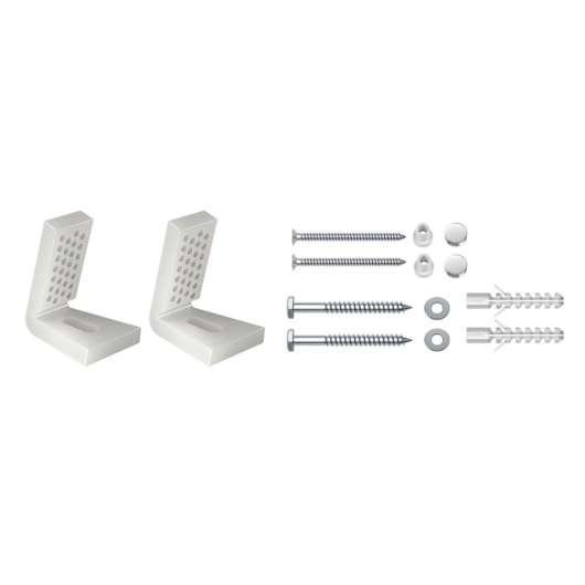 Parafuso de Fixação Lateral Para Vaso Sanitário Monte Carlo/vogue Sp121 Cromado Deca - Imagem principal - b25496ed-629f-4c51-a449-a55a8f238b95