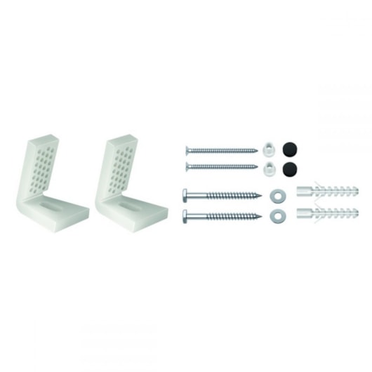 Parafuso de Fixação Lateral para Vaso Sanitário Sp121 Black Matte Deca - Imagem principal - 031c5ea9-effe-4367-a6ea-611710d2d2c4