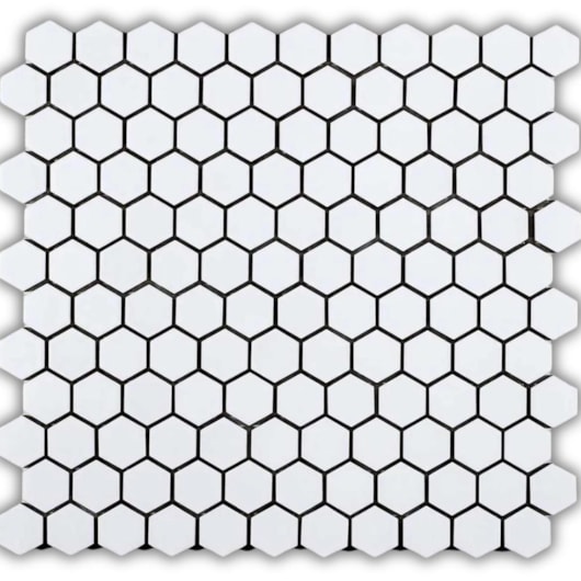 Pastilha de Porcelana Hexagonal Atlas M-6249 Ártico 4,79x4,79cm - Imagem principal - 9a258be0-d113-43fe-a58c-53562aa3e85b