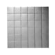 Pastilha Junta Seca Prata Escovada Mozaik 5x5cm - 2b4d50c7-b3e9-4552-83f9-e4a6ee20f1f3